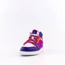 Jordan 1 Mid Pink/Purple Preschool Girls' Shoes, Size: 2