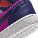 Jordan 1 Mid Pink/Purple Preschool Girls' Shoes, Size: 2