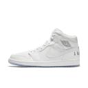 Jordan 1 Mid Pure White