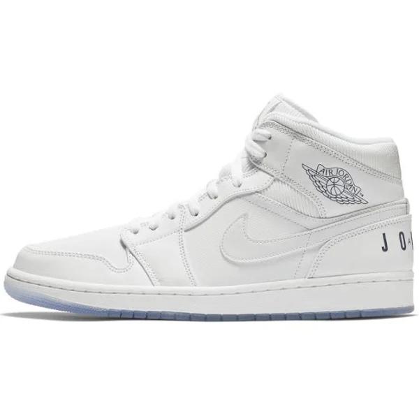 Jordan 1 Mid Pure White