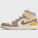 Jordan 1 Mid SE Craft Inside Out White Grey