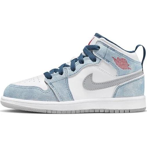 Jordan 1 Mid SE French Blue Light Steel (PS)