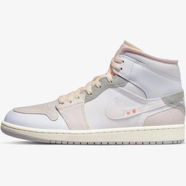 Jordan 1 Mid SE - Men Shoes - White - Size 7 - Foot Locker