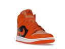 Jordan 1 Mid SE Rush Orange Crimson Bliss (Women's)