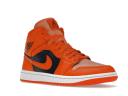 Jordan 1 Mid SE Rush Orange Crimson Bliss (Women's)