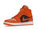 Jordan 1 Mid SE Rush Orange Crimson Bliss (Women's)