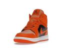Jordan 1 Mid SE Rush Orange Crimson Bliss (Women's)