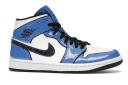 Jordan 1 Mid Signal Blue