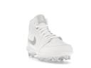 Jordan 1 Mid TD Cleat White Grey Fog