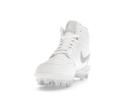 Jordan 1 Mid TD Cleat White Grey Fog