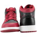 Jordan 1 Mid Team Red Black White (GS)
