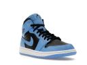 Jordan 1 Mid University Blue Black