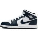 Jordan 1 Mid White Metallic Gold Obsidian (PS)