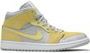 Jordan 1 Mid White Pure Platinum (2018) (GS)