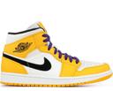 Jordan 1 Mid White Pure Platinum (2018) (GS)