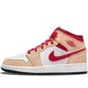 Jordan 1 Mid White Pure Platinum (2018) (GS)