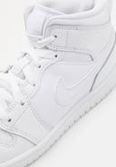 Jordan 1 Mid Younger Kids' Shoe - 1 - White