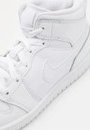 Jordan 1 Mid Younger Kids' Shoe - 1 - White