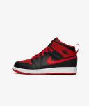 Jordan 1 Mid Younger Kids' Shoes - Black