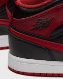 Jordan 1 Mid Younger Kids' Shoes - Black