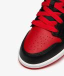 Jordan 1 Mid Younger Kids' Shoes - Black