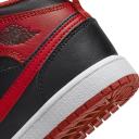 Jordan 1 Mid Younger Kids' Shoes - Black