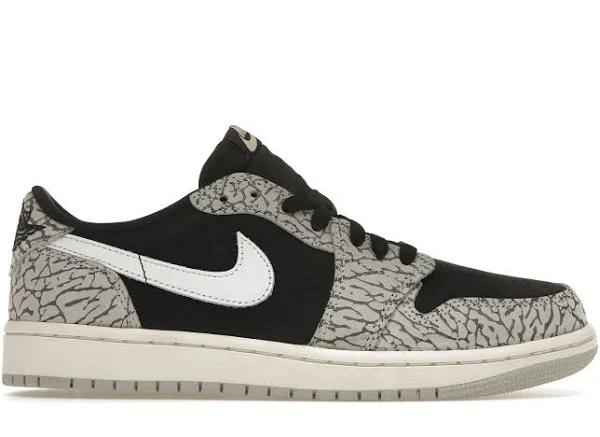 Jordan 1 Retro Low OG Black Cement (Women's)