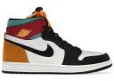 Jordan 1 Zoom Air CMFT Multicolor Shoes - Size 7.5 - Anthracite/Rush Pink
