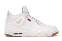 Jordan 4 Retro Levi's White (Blank Tag)