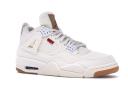 Jordan 4 Retro Levi's White (Blank Tag)