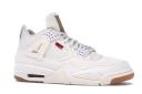 Jordan 4 Retro Levi's White (Blank Tag)