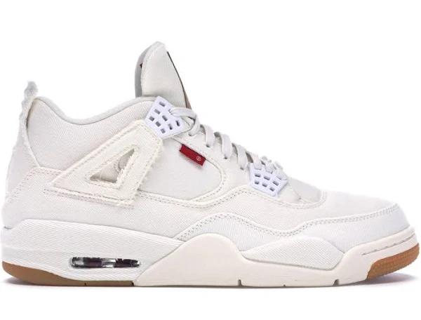 Jordan 4 Retro Levi's White (Blank Tag)