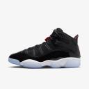 Jordan 6 Rings Black Gym Red