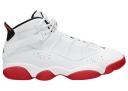 Jordan 6 Rings White University Red Black