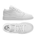 Jordan Air 1 Low (GS) White/ White-White