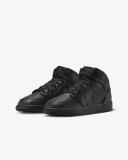 Jordan Air 1 Mid Smooth Leather Junior Sneaker