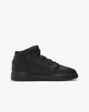 Jordan Air 1 Mid Smooth Leather Junior Sneaker
