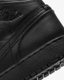 Jordan Air 1 Mid Smooth Leather Junior Sneaker