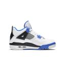 Jordan Air Retro 4 Junior - White/Royal Blue - Kids