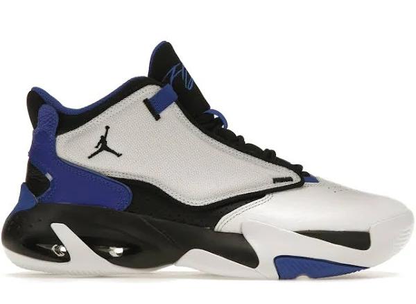 Jordan Max Aura 4 White Black Hyper Royal