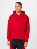 Jordan Mens Essential Fleece Pullover Hoodie Red M
