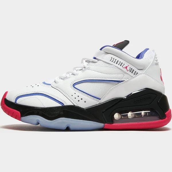 Jordan Point Lane - White/Medium Blue/Black/Rush Pink - Mens - 7.5