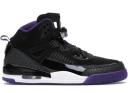 Jordan Spizike Black Court Purple