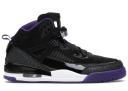 Jordan Spizike Black Court Purple