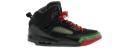 Jordan Spizike Black Varsity Red