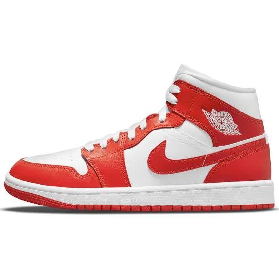 Jordan Wmns Air 1 Mid White/ White