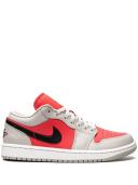 Jordan Women's Red Air 1 Low sneakers Light Iron Ore Siren