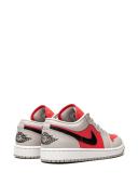 Jordan Women's Red Air 1 Low sneakers Light Iron Ore Siren