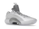 Jordan XXXV Low Metallic Silver (Clear Sole)