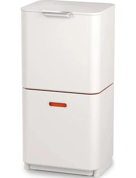 Joseph Joseph Totem Max Waste & Recycling Bin 60L Arctic White